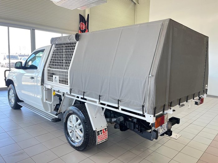 2015 Volkswagen Amarok TDI420 2H MY15 4X4 Constant Candy White