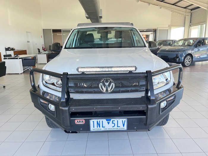 2015 Volkswagen Amarok TDI420 2H MY15 4X4 Constant Candy White