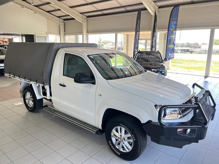 2015 Volkswagen Amarok TDI420 2H MY15 4X4 Constant Candy White