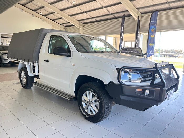 2015 Volkswagen Amarok TDI420 2H MY15 4X4 Constant Candy White