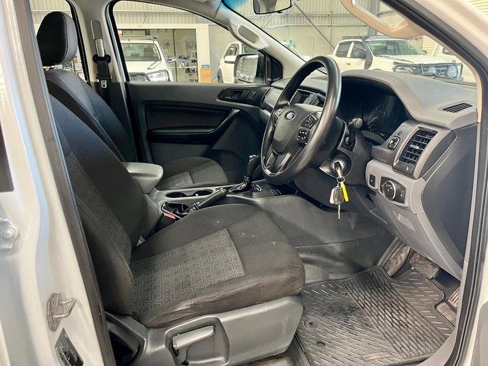 2018 Ford Ranger XL Hi-Rider PX MkII MY18 4x2 Frozen White