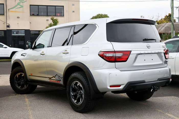 2025 Nissan Patrol Warrior Y62 MY25 4X4 Dual Range Brilliant Silver