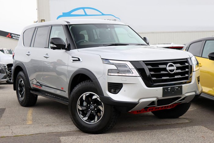 2025 Nissan Patrol Warrior Y62 MY25 4X4 Dual Range Brilliant Silver