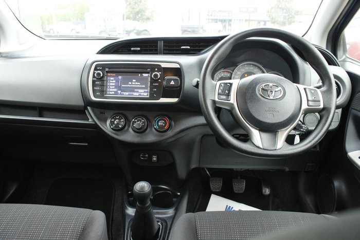 2017 Toyota Yaris Ascent NCP130R Tidal Blue