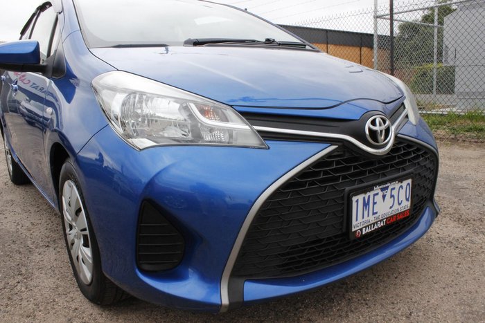 2017 Toyota Yaris Ascent NCP130R Tidal Blue