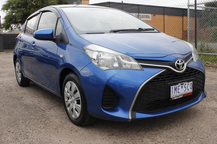 2017 Toyota Yaris Ascent NCP130R Tidal Blue