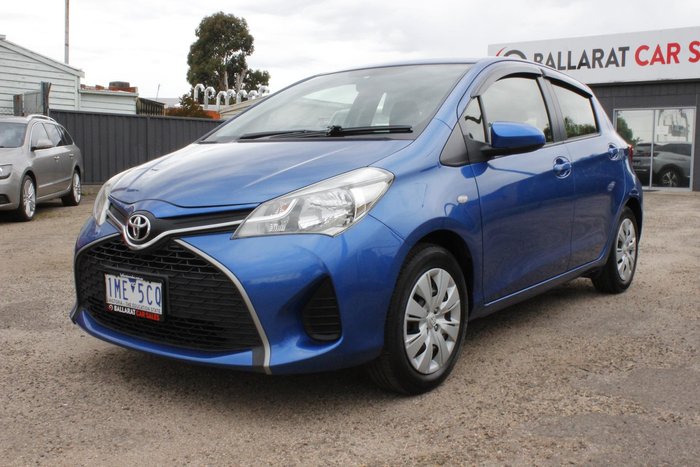 2017 Toyota Yaris Ascent NCP130R Tidal Blue