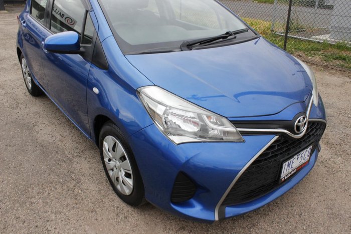 2017 Toyota Yaris Ascent NCP130R Tidal Blue