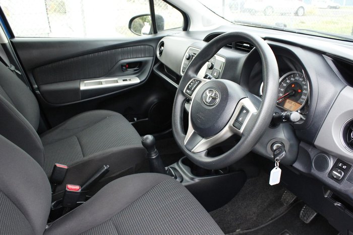 2017 Toyota Yaris Ascent NCP130R Tidal Blue