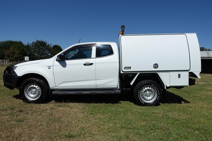 2020 Isuzu D-MAX SX MY21 4X4 Dual Range Mineral White