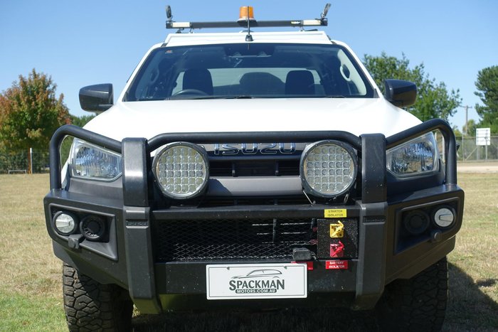 2020 Isuzu D-MAX SX MY21 4X4 Dual Range Mineral White