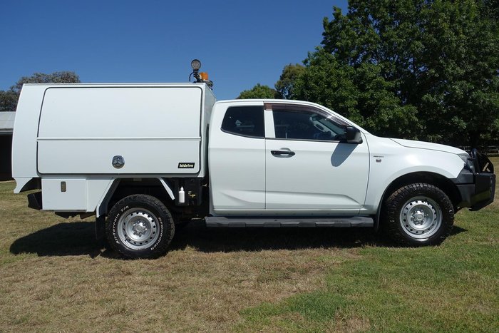 2020 Isuzu D-MAX SX MY21 4X4 Dual Range Mineral White