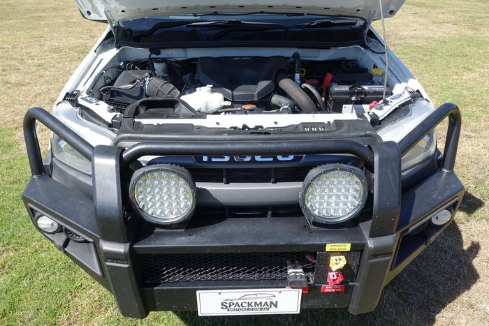 2020 Isuzu D-MAX SX MY21 4X4 Dual Range Mineral White