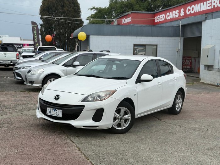 2013 Mazda 3 Neo BL Series 2 MY13 Crystal White Pearl