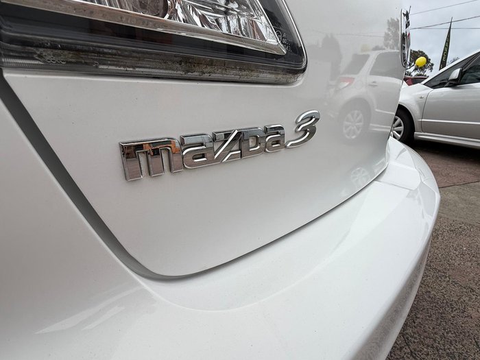 2013 Mazda 3 Neo BL Series 2 MY13 Crystal White Pearl