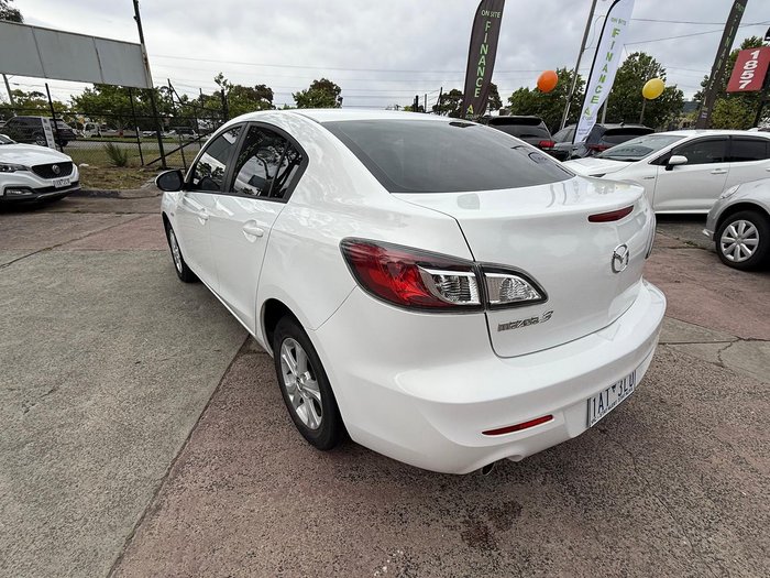 2013 Mazda 3 Neo BL Series 2 MY13 Crystal White Pearl