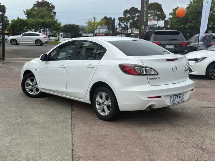 2013 Mazda 3 Neo BL Series 2 MY13 Crystal White Pearl