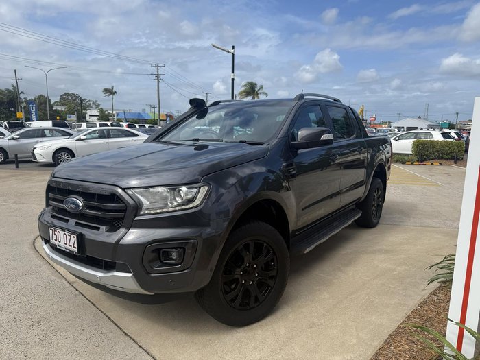 2019 Ford Ranger Wildtrak PX MkIII MY19 4X4 Dual Range Meteor Grey