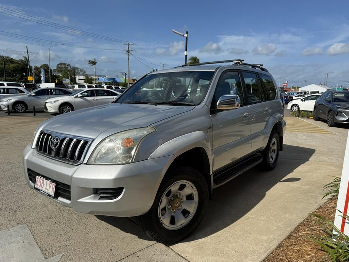 2008 Toyota Landcruiser Prado GX KDJ120R 4X4 Constant Silver Ash