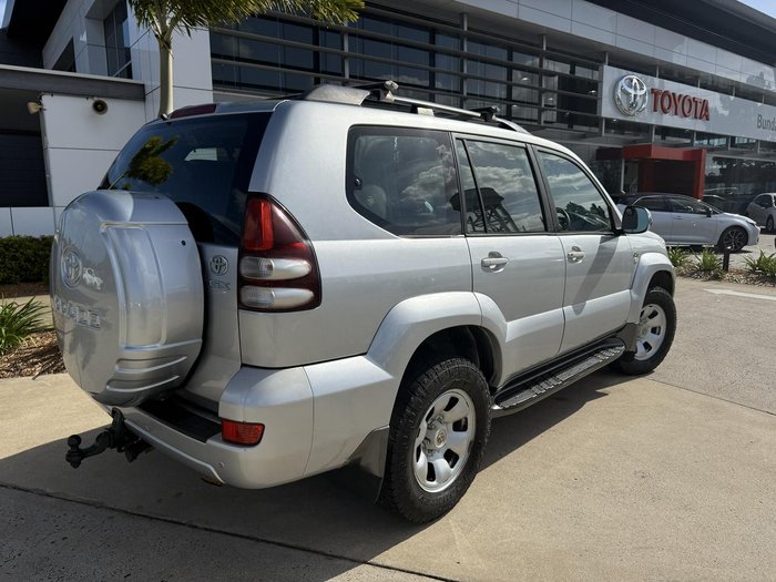 2008 Toyota Landcruiser Prado GX KDJ120R 4X4 Constant Silver Ash
