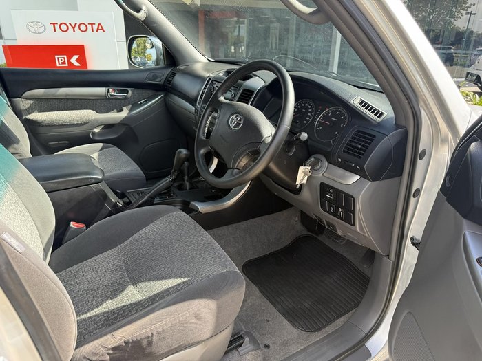 2008 Toyota Landcruiser Prado GX KDJ120R 4X4 Constant Silver Ash