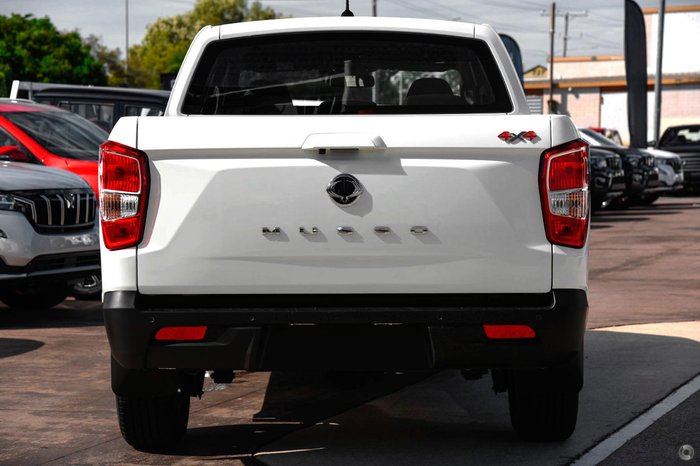 2025 KGM Musso ELX Q261 MY26 4X4 Dual Range Grand White