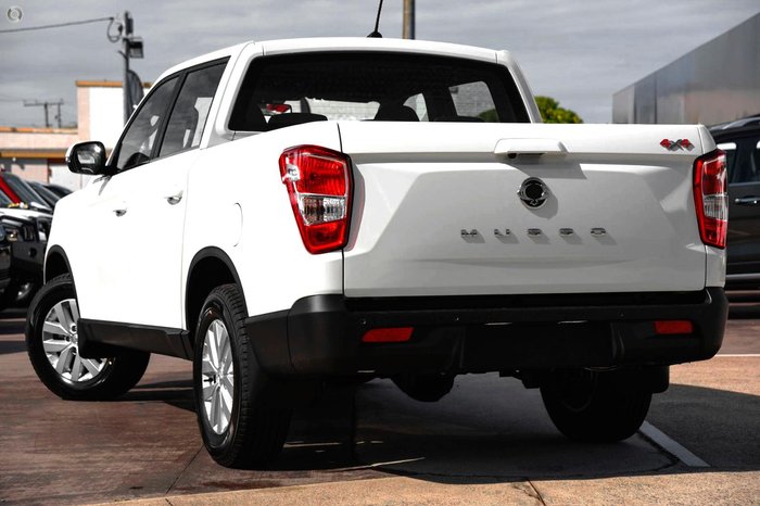 2025 KGM Musso ELX Q261 MY26 4X4 Dual Range Grand White