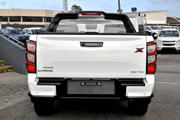 2025 Isuzu D-MAX X-TERRAIN MY24 4X4 Dual Range Mineral White