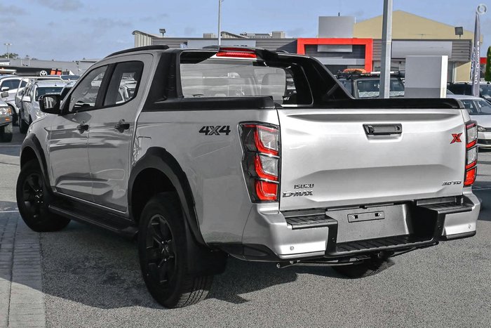 2025 Isuzu D-MAX X-TERRAIN MY24 4X4 Dual Range Mercury Silver