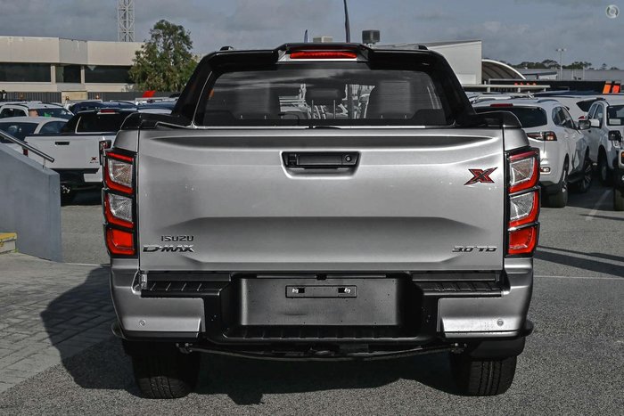 2025 Isuzu D-MAX X-TERRAIN MY24 4X4 Dual Range Mercury Silver
