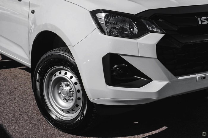 2025 Isuzu D-MAX SX High Ride MY25.5 4x2 Mineral White