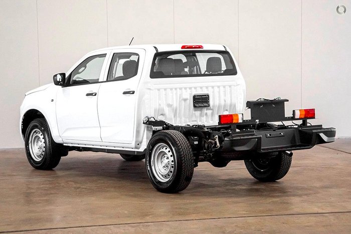 2025 Isuzu D-MAX SX MY25.5 4X4 Dual Range Mineral White