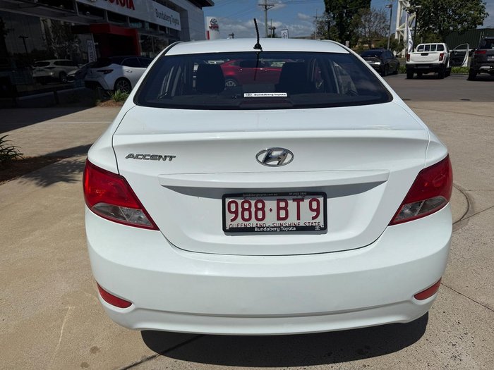 2014 Hyundai Accent Active RB2 MY15 Crystal White