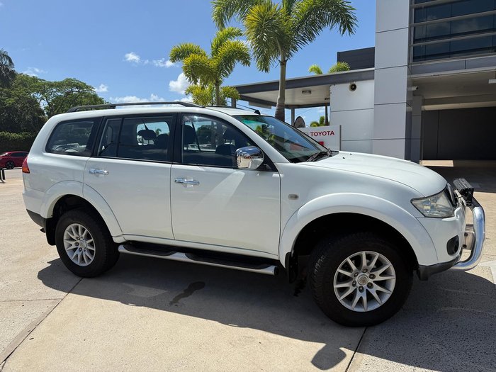 2011 Mitsubishi Challenger LS PB MY11 4X4 Dual Range White