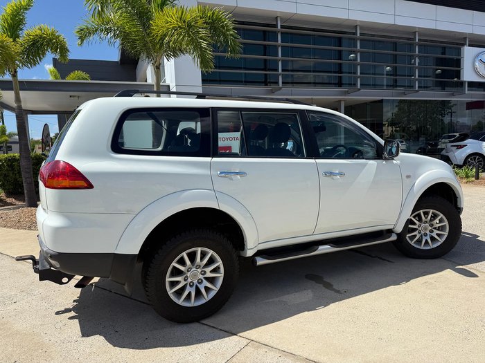 2011 Mitsubishi Challenger LS PB MY11 4X4 Dual Range White