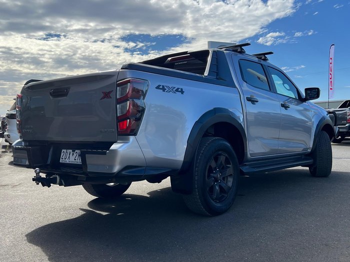 2024 Isuzu D-MAX X-TERRAIN MY24 4X4 Dual Range Mercury Silver