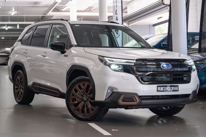 2025 Subaru Forester Hybrid Sport S6 MY26 AWD Crystal White