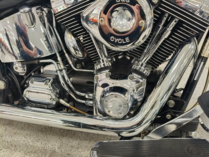 2006 Harley-davidson FLSTNI SOFTAIL DELUXE Blue