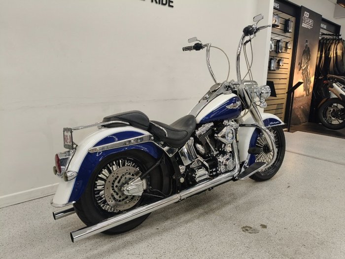 2006 Harley-davidson FLSTNI SOFTAIL DELUXE Blue