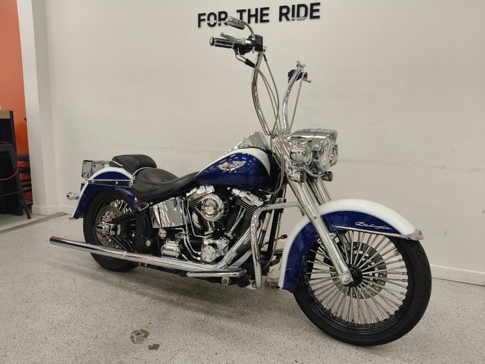 2006 Harley-davidson FLSTNI SOFTAIL DELUXE Blue
