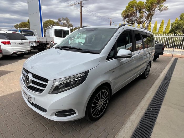 2016 Mercedes-Benz V-Class V250 d Avantgarde 447 Rock Crystal White