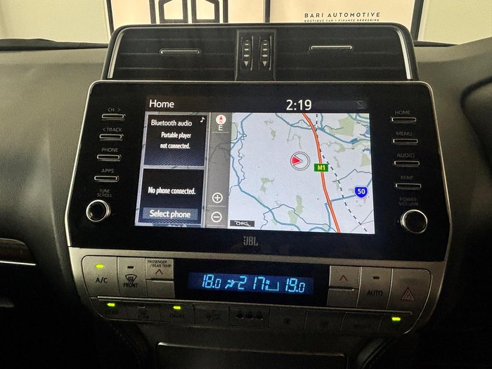 2021 Toyota Landcruiser Prado VX GDJ150R 4X4 Dual Range Ebony