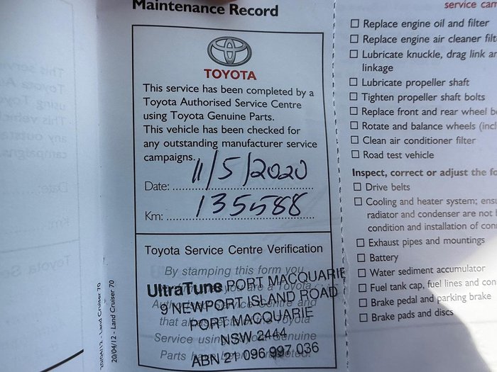 2012 Toyota Landcruiser GXL