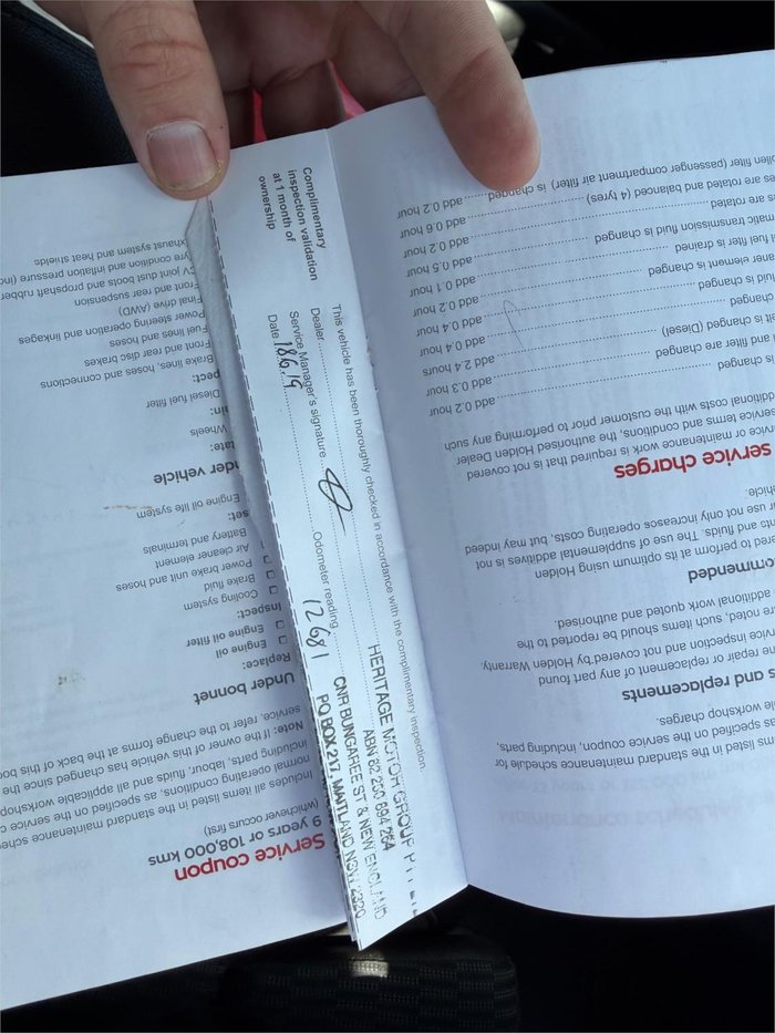 2018 HOLDEN COMMODORE RS