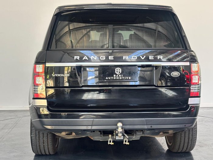 2014 Land Rover Range Rover TDV6 Vogue L405 MY14.5 4X4 Dual Range Santorini Black