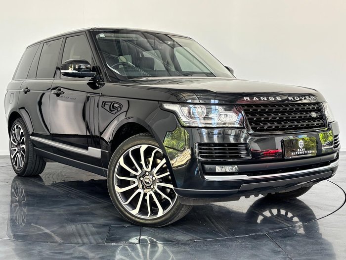 2014 Land Rover Range Rover TDV6 Vogue L405 MY14.5 4X4 Dual Range Santorini Black