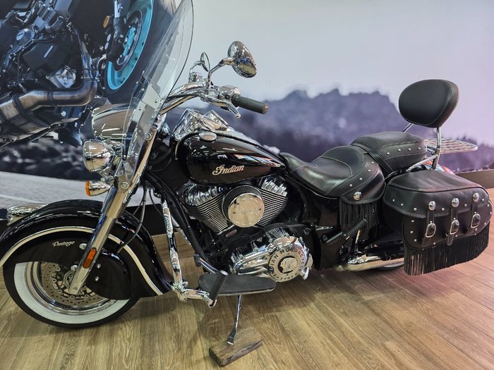 2019 INDIAN CHIEF VINTAGE SILVER-TH BLACK Black