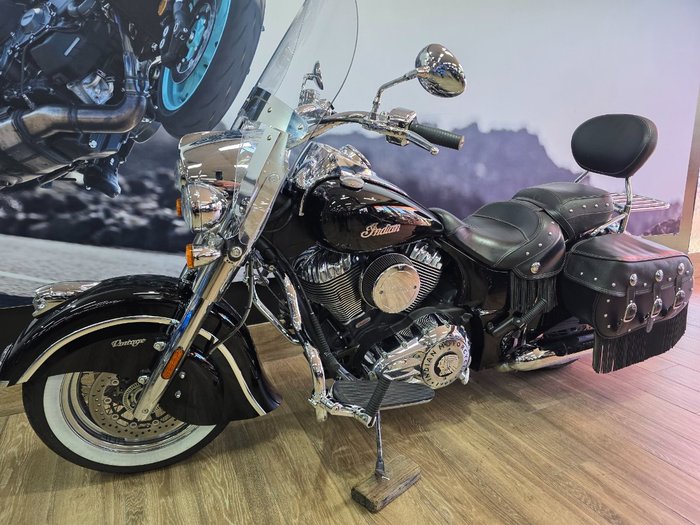2019 INDIAN CHIEF VINTAGE SILVER-TH BLACK Black