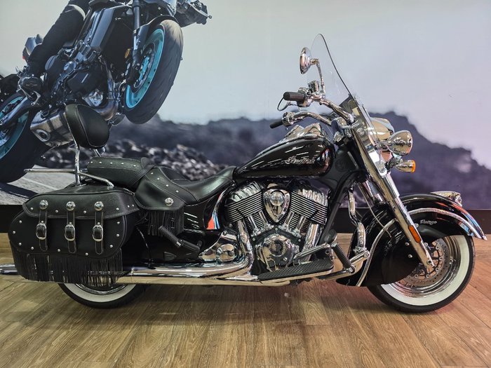 2019 INDIAN CHIEF VINTAGE SILVER-TH BLACK Black
