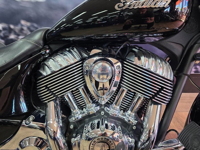 2019 INDIAN CHIEF VINTAGE SILVER-TH BLACK Black